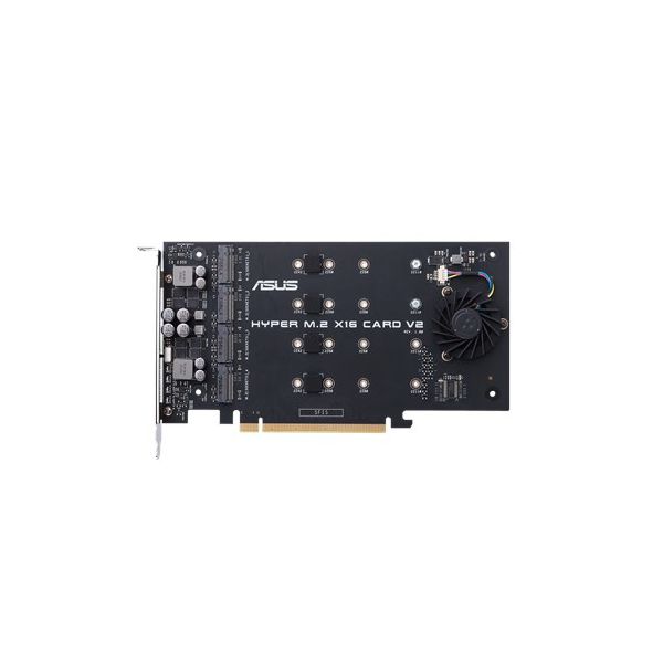 ASUS HYPER M.2 X16 CARD V2 interfacekaart/-adapter Intern (90MC06P0-M0EAY0)