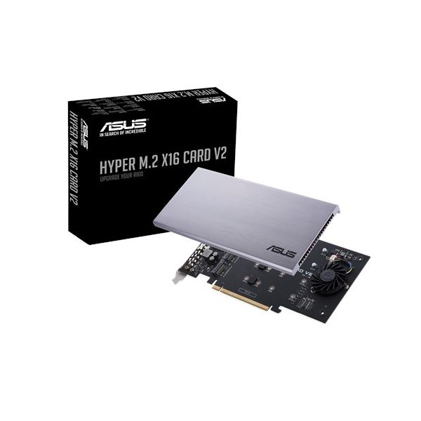 ASUS HYPER M.2 X16 CARD V2 interfacekaart/-adapter Intern (90MC06P0-M0EAY0)