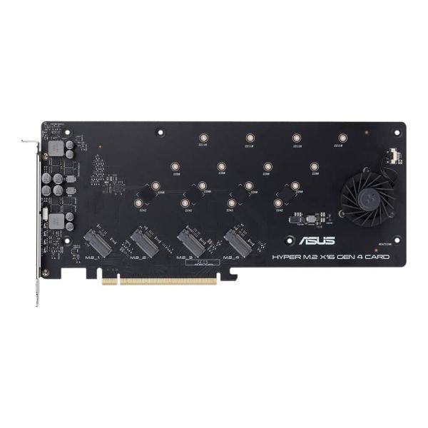 ASUS Hyper M.2 x16 Gen 4 interfacekaart/-adapter Intern (90MC08A0-M0EAY0)
