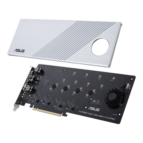 ASUS Hyper M.2 x16 Gen 4 interfacekaart/-adapter Intern (90MC08A0-M0EAY0)