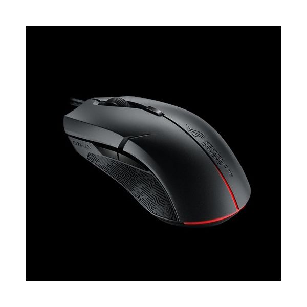 ASUS ROG Strix Evolve muis Gamen Ambidextrous USB Type-A Optisch 7200 DPI (90MP00J0-B0UA00)