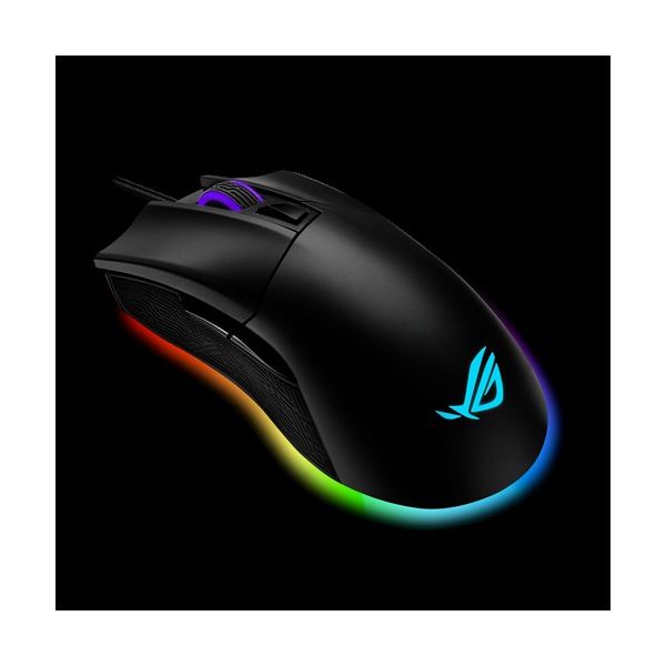 ASUS ROG Gladius II Origin muis Rechtshandig USB Type-A Optisch 12000 DPI (90MP00U1-B0UA00)