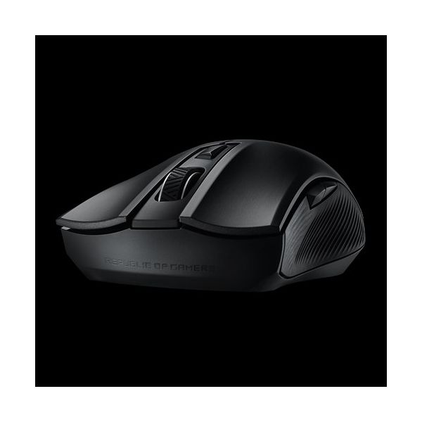 ASUS ROG Strix Carry muis Gamen Rechtshandig RF-draadloos + Bluetooth Optisch 7200 DPI (90MP01B0-B0UA00)