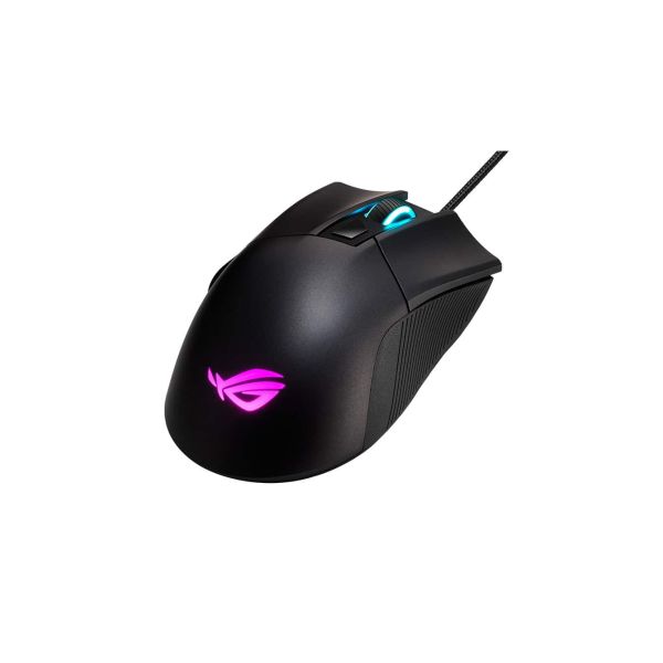 ASUS ROG Gladius II Core muis Rechtshandig USB Type-A Optisch 6200 DPI (90MP01D0-B0UA00)