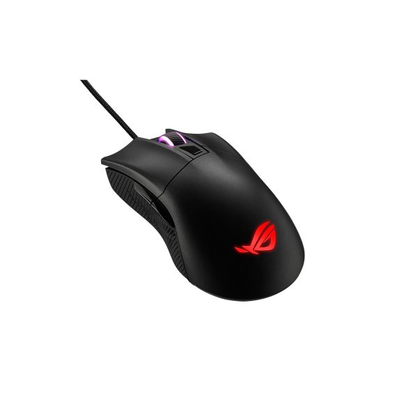ASUS ROG Gladius II Core muis Gamen Rechtshandig USB Type-A Optisch 6200 DPI (90MP01D0-B0UA00)