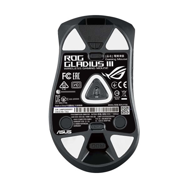 ASUS ROG Gladius III muis Gamen Rechtshandig USB Type-A Optisch 19000 DPI (90MP0270-BMUA00)