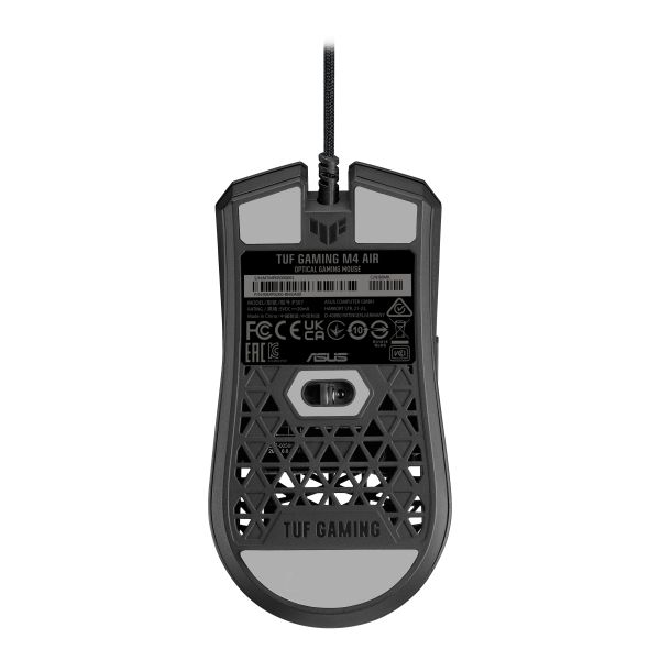 ASUS TUF Gaming M4 Air muis Ambidextrous USB Type-A Optisch 16000 DPI (90MP02K0-BMUA00)