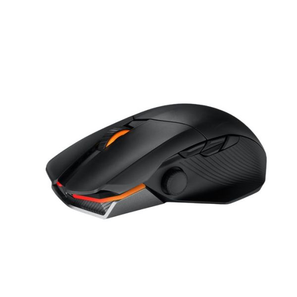 ASUS ROG Chakram X Origin muis Gamen Rechtshandig RF Wireless + Bluetooth + USB Type-A Opto-mechanisch 36000 DPI (90MP02N1-BMUA00) ASUS ROG Chakram X Origin muis Gamen Rechtshandig RF Wireless + Bluetooth + USB Type-A Opto-mechanisch 36000 DPI (90MP02N1-BMUA00)