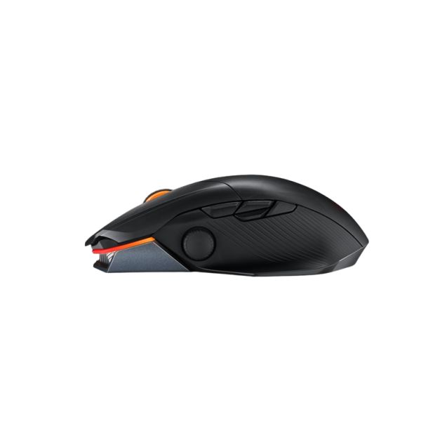 ASUS ROG Chakram X Origin muis Rechtshandig RF Wireless + Bluetooth + USB Type-A Opto-mechanisch 36000 DPI (90MP02N1-BMUA00)
