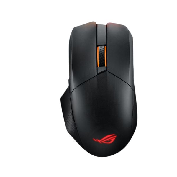 ASUS ROG Chakram X Origin muis Rechtshandig RF Wireless + Bluetooth + USB Type-A Opto-mechanisch 36000 DPI (90MP02N1-BMUA00)