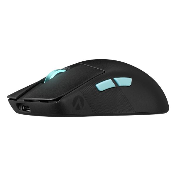 ASUS ROG Harpe Ace Aim Lab Edition muis Gamen Ambidextrous RF Wireless + Bluetooth + USB Type-A Optisch 36000 DPI (90MP02W0-BMUA00)