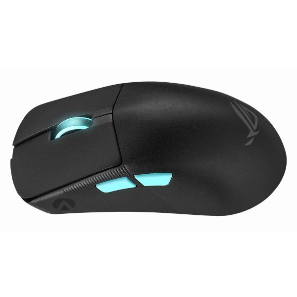 ASUS ROG Harpe Ace Aim Lab Edition muis Ambidextrous RF Wireless + Bluetooth + USB Type-A Optisch 36000 DPI (90MP02W0-BMUA00)