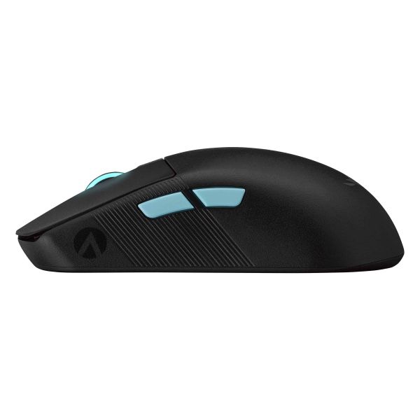 ASUS ROG Harpe Ace Aim Lab Edition muis Ambidextrous RF Wireless + Bluetooth + USB Type-A Optisch 36000 DPI (90MP02W0-BMUA00)