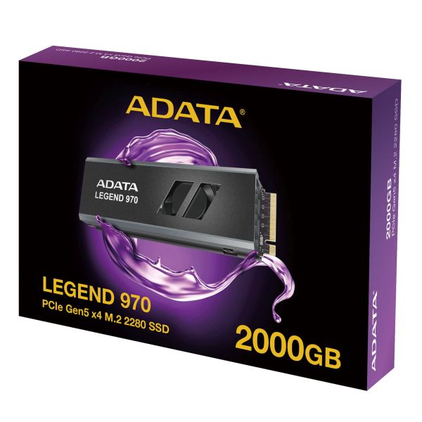 ADATA LEGEND 970 M.2 2 TB PCI Express 5.0 3D NAND NVMe (SLEG-970-2000GCI)
