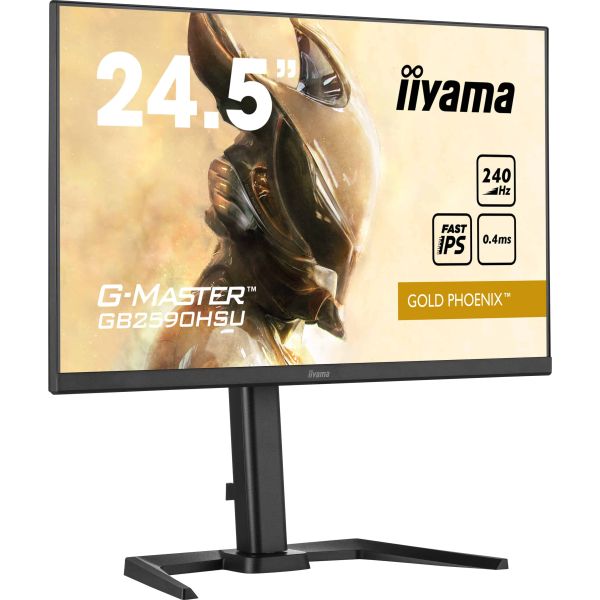 iiyama G-MASTER GB2590HSU-B5 computer monitor 62,2 cm (24.5") 1920 x 1080 Pixels Full HD LCD Zwart (GB2590HSU-B5)