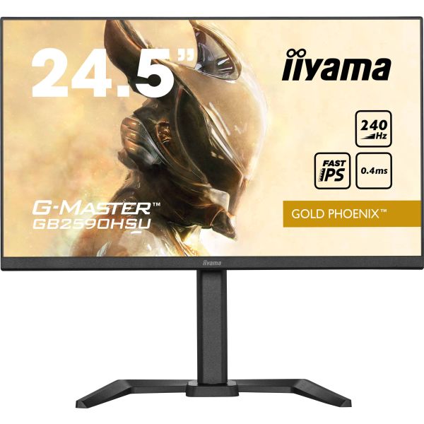 iiyama G-MASTER GB2590HSU-B5 computer monitor 62,2 cm (24.5") 1920 x 1080 Pixels Full HD LCD Zwart (GB2590HSU-B5)