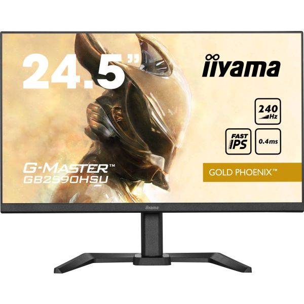 iiyama G-MASTER GB2590HSU-B5 computer monitor 62,2 cm (24.5") 1920 x 1080 Pixels Full HD LCD Zwart (GB2590HSU-B5)