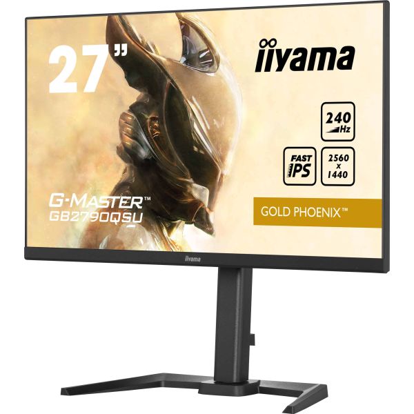 iiyama GB2790QSU-B5 computer monitor 68,6 cm (27") 2560 x 1440 Pixels Wide Quad HD LCD Zwart (GB2790QSU-B5)