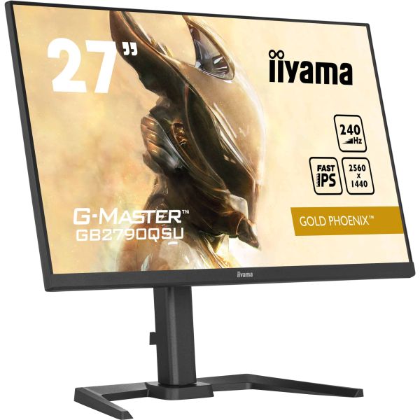 iiyama GB2790QSU-B5 computer monitor 68,6 cm (27") 2560 x 1440 Pixels Wide Quad HD LCD Zwart (GB2790QSU-B5)