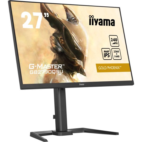 iiyama GB2790QSU-B5 computer monitor 68,6 cm (27") 2560 x 1440 Pixels Wide Quad HD LCD Zwart (GB2790QSU-B5)