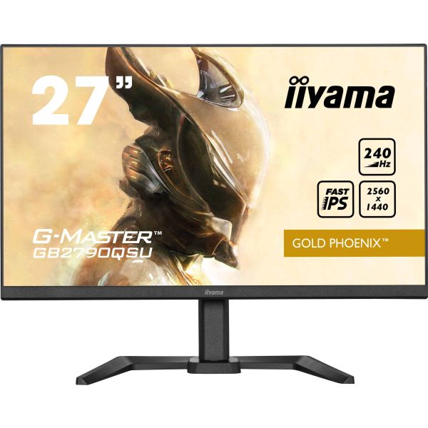 iiyama GB2790QSU-B5 computer monitor 68,6 cm (27") 2560 x 1440 Pixels Wide Quad HD LCD Zwart (GB2790QSU-B5)