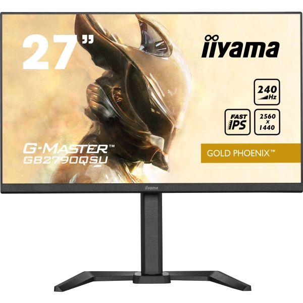 iiyama GB2790QSU-B5 computer monitor 68,6 cm (27") 2560 x 1440 Pixels Wide Quad HD LCD Zwart (GB2790QSU-B5)