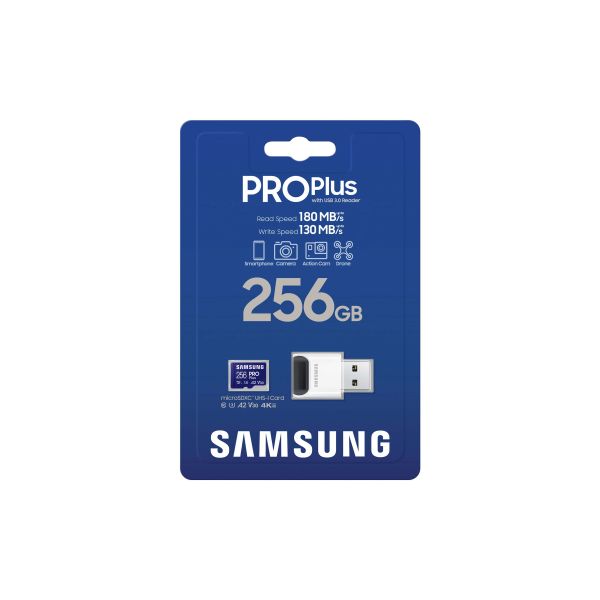 Samsung MB-MD256S 256 GB MicroSDXC UHS-I Klasse 10 (MB-MD256SB/WW)