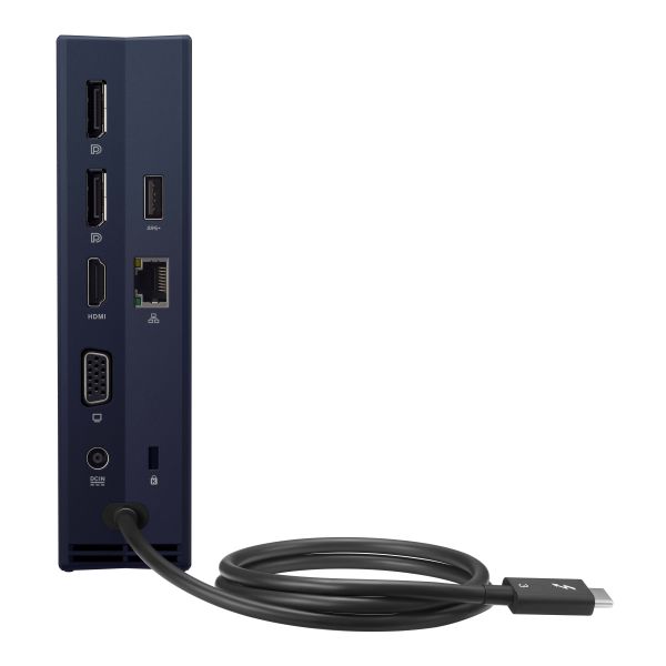 ASUS SimPro Dock 2 Bedraad Thunderbolt 3 Zwart, Blauw (90NX0460-P00030)