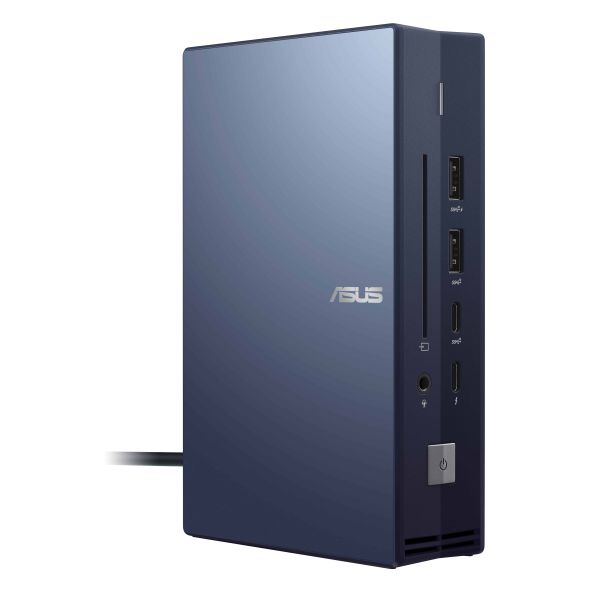 ASUS SimPro Dock 2 Bedraad Thunderbolt 3 Zwart, Blauw (90NX0460-P00030)