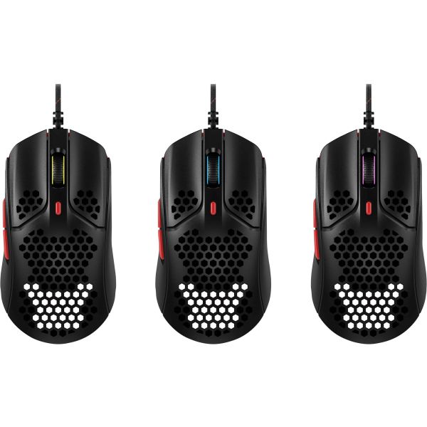 HyperX Pulsefire Haste Gaming muis (zwart-rood) (4P5E3AA)