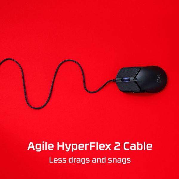 HyperX Pulsefire Haste 2 - gamingmuis (zwart) (6N0A7AA)