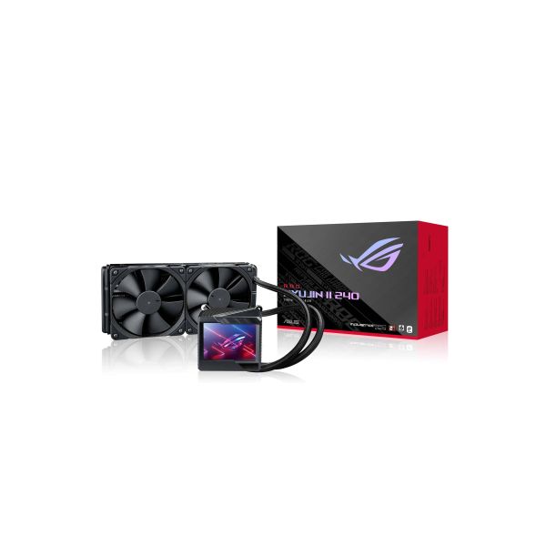 ASUS ROG RYUJIN II 240 Processor Alles-in-één vloeistofkoeler 12 cm Zwart 1 stuk(s) (90RC00A0-M0UAY0)
