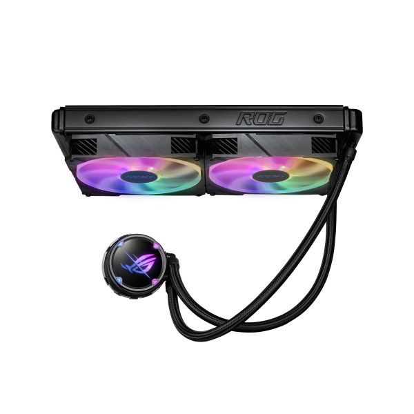 ASUS ROG STRIX LC II 280 ARGB Processor Alles-in-één vloeistofkoeler 14 cm Zwart 1 stuk(s) (90RC00C1-M0UAY0)