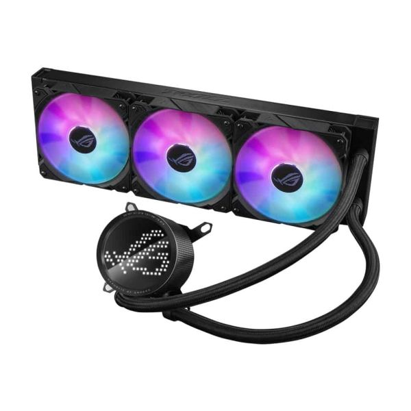 ASUS ROG Ryuo III 360 ARGB Processor Kit voor vloeistofkoeling 12 cm Zwart (90RC00I1-M0UAY0)