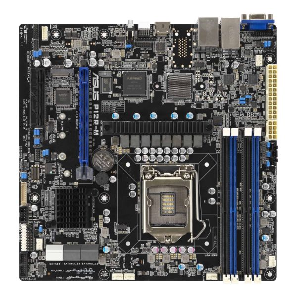 ASUS P12R-M Intel C256 LGA 1200 (Socket H5) ATX (90SB09X0-M1UAY0)