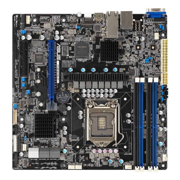 ASUS P12R-M/10G-2T Intel C252 LGA 1200 (Socket H5) micro ATX (90SB0AC0-M1UAY0)