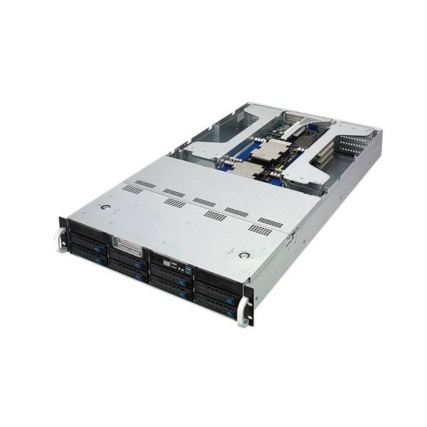ASUS ESC4000 G4 Intel® C621 LGA 3647 (Socket P) Rack (2U) Zwart, Zilver (90SF0071-M00340)