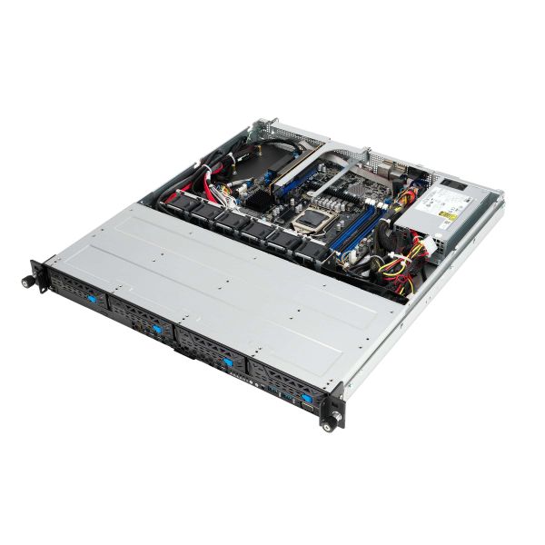 ASUS RS300-E11-PS4 Intel C252 LGA 1200 (Socket H5) Rack (1U) Zilver (90SF01Y1-M000E0)