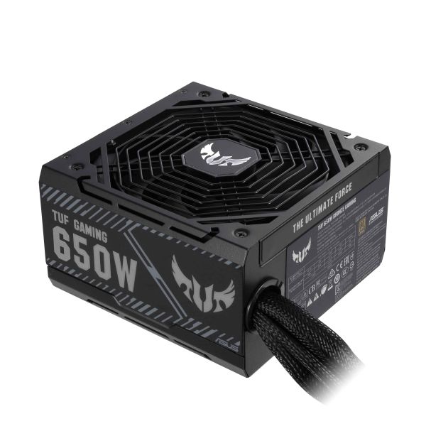 ASUS TUF-GAMING-650B power supply unit 650 W 20+4 pin ATX ATX Zwart (90YE00D1-B0NA00) ASUS TUF-GAMING-650B power supply unit 650 W 20+4 pin ATX ATX Zwart (90YE00D1-B0NA00)