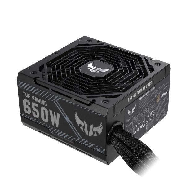 ASUS TUF-GAMING-650B power supply unit 650 W 20+4 pin ATX ATX Zwart (90YE00D1-B0NA00)