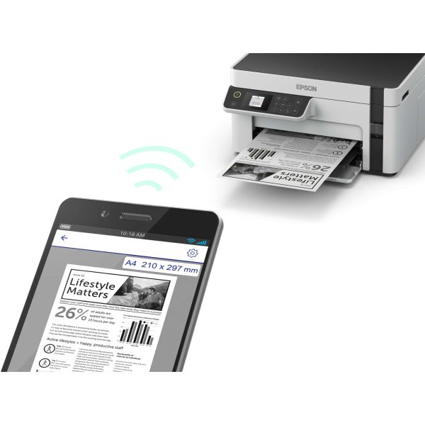 Epson EcoTank M2120 Inkjet A4 1440 x 720 DPI 32 ppm Wifi (C11CJ18402)