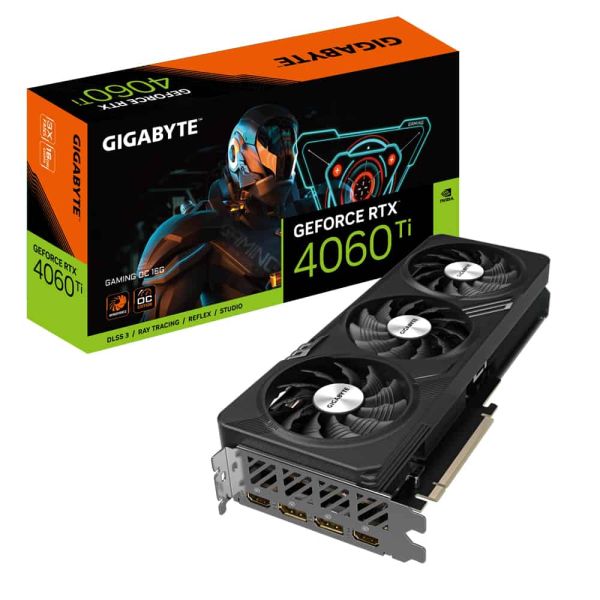 Gigabyte GeForce RTX 4060 Ti GAMING OC 16G NVIDIA 16 GB GDDR6 (GV-N406TGAMING OC-16GD) Gigabyte GeForce RTX 4060 Ti GAMING OC 16G NVIDIA 16 GB GDDR6 (GV-N406TGAMING OC-16GD)