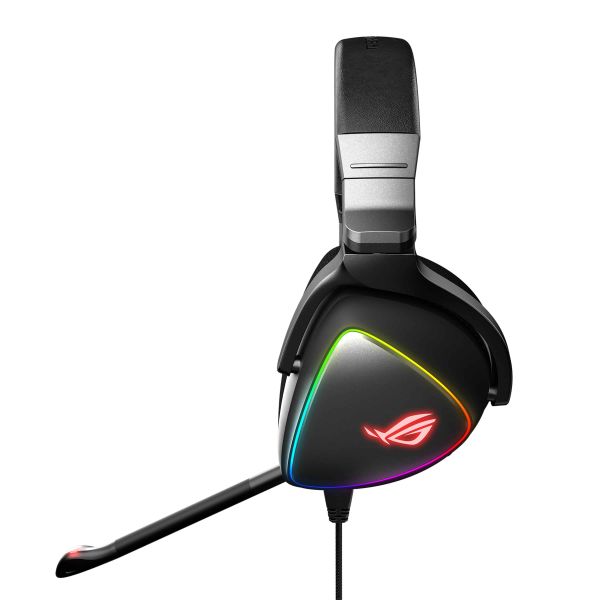 ASUS ROG Delta Headset Bedraad Hoofdband Gamen Zwart (90YH00Z1-B2UA00)