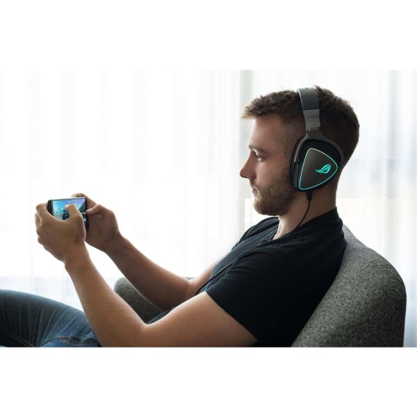 ASUS ROG Delta Headset Bedraad Hoofdband Gamen Zwart (90YH00Z1-B2UA00) ASUS ROG Delta Headset Bedraad Hoofdband Gamen Zwart (90YH00Z1-B2UA00)