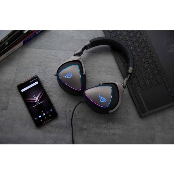 ASUS ROG Delta Headset Bedraad Hoofdband Gamen Zwart (90YH00Z1-B2UA00) ASUS ROG Delta Headset Bedraad Hoofdband Gamen Zwart (90YH00Z1-B2UA00)