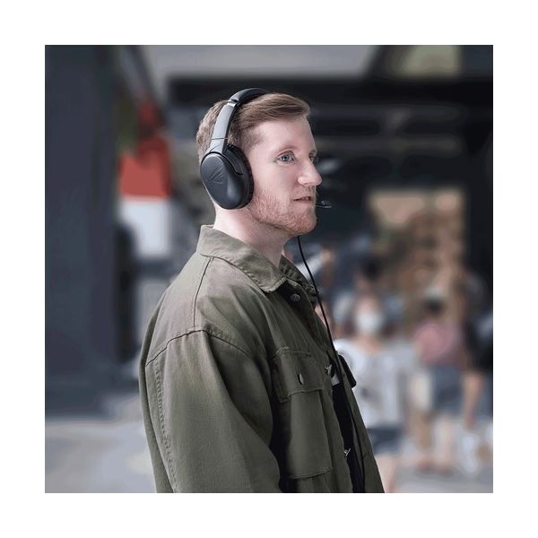 ASUS ROG Strix Go Headset Bedraad Hoofdband Gamen USB Type-C Zwart (90YH02Q1-B2UA00)