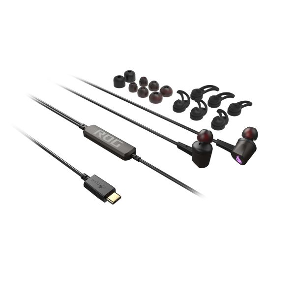 ASUS ROG CETRA II Hoofdtelefoons Bedraad In-ear Gamen USB Type-C Zwart (90YH02S0-B2UA00) ASUS ROG CETRA II Hoofdtelefoons Bedraad In-ear Gamen USB Type-C Zwart (90YH02S0-B2UA00)