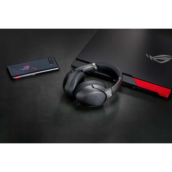 ASUS ROG Strix Go BT Headset Bedraad en draadloos Hoofdband Gamen Bluetooth Zwart (90YH02Y1-B5UA00)