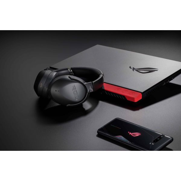 ASUS ROG Strix Go BT Headset Bedraad en draadloos Hoofdband Gamen Bluetooth Zwart (90YH02Y1-B5UA00)