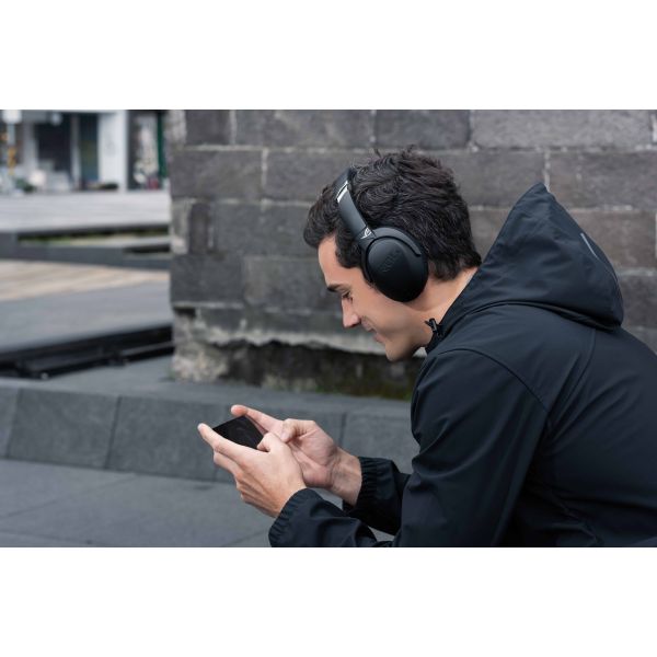 ASUS ROG Strix Go BT Headset Bedraad en draadloos Hoofdband Gamen Bluetooth Zwart (90YH02Y1-B5UA00)